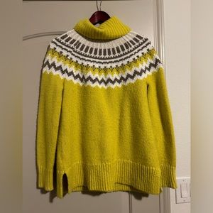 Loft, knit turtleneck sweater